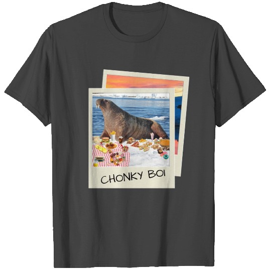Chonky Boi Walrus T Shirts