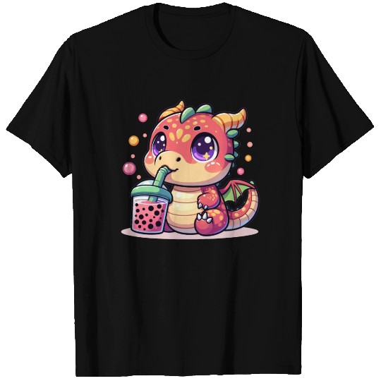 Boba Tea Dragon Kawaii T Shirts