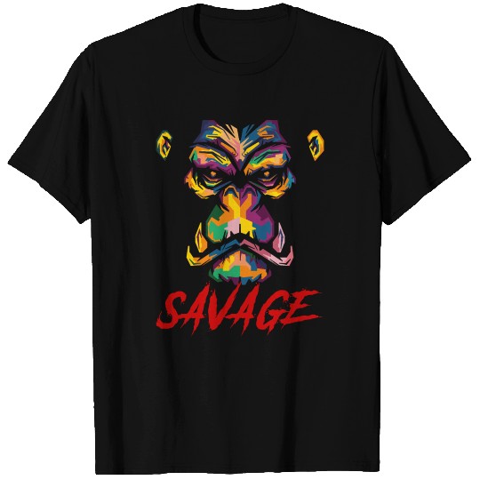 Savage Gorilla T Shirts