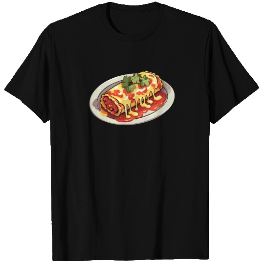 Enchilada Lover Mexican Food Mexico Cuisine Foodie T Shirts