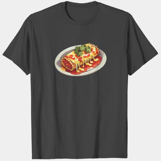 Enchilada Lover Mexican Food Mexico Cuisine Foodie T Shirts