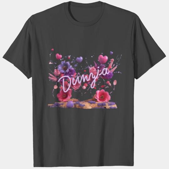 Blooming Elegance The Rose Flower T Shirts