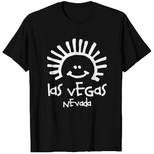 Las Vegas Nevada Sun Sunshine Smiley Face T Shirts