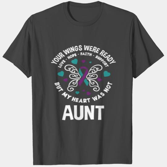 Aunt Of An Angel Suicide Awareness T Shirts