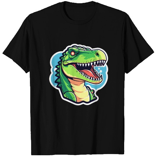 Tyrannosaurus Rex Illustration T Shirts