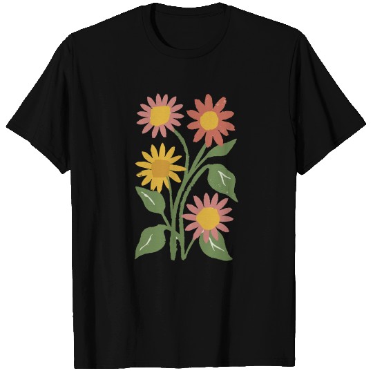 Wildflowers Design T Shirts
