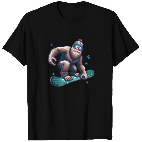 Bigfoot Snowboard T Shirts