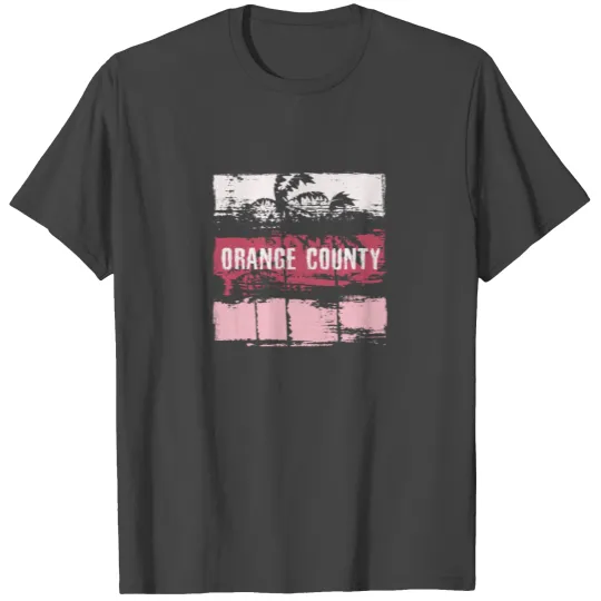 Orange County California Vacation Souvenir T Shirts