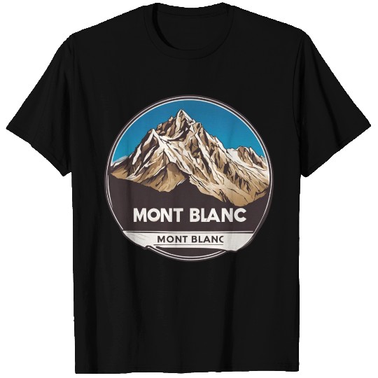 Mont Blanc logo T Shirts