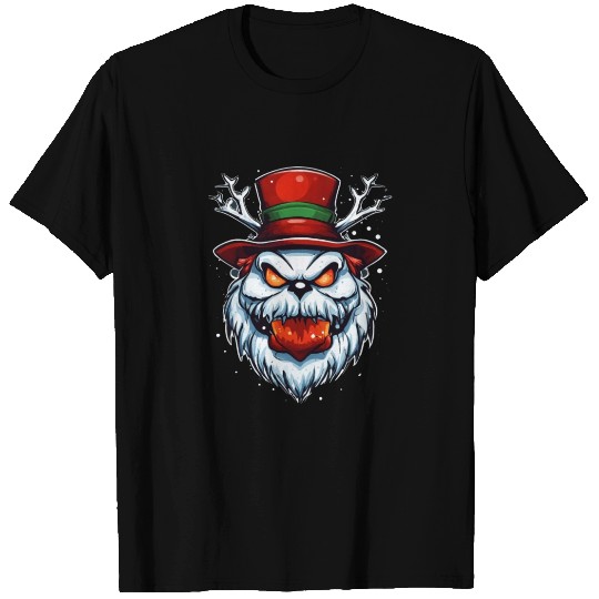 Angry Snowman T Shirts