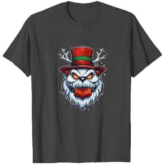 Angry Snowman T Shirts