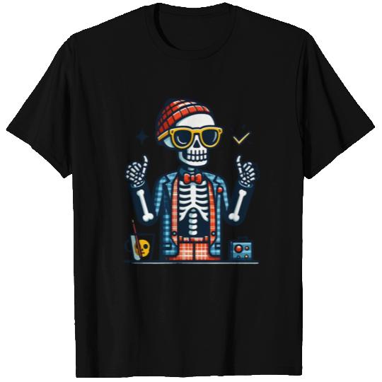 Preppy skeleton T Shirts