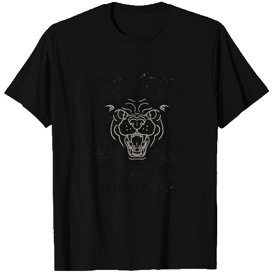 Black Panther All Power to the People Expect T Shirts