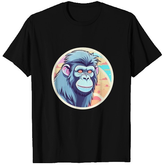 Ape Monkey Illustration T Shirts