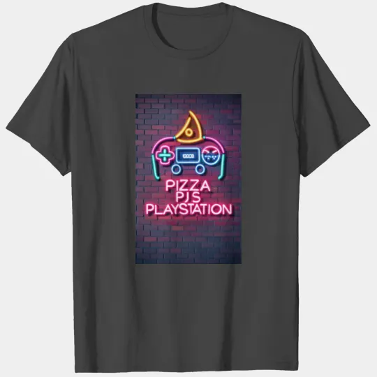 Pizza PJs PlayStation T Shirts