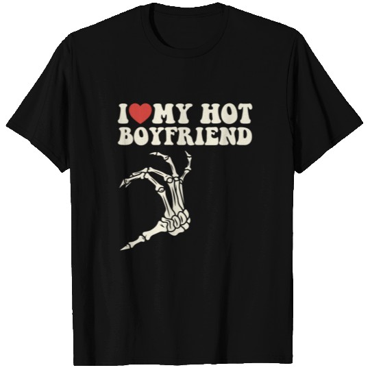 I Love My Girlfriend Boyfriend For Him Love T Shirts