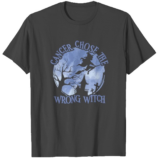 Cancer Witch Periwinkle Esophageal T Shirts