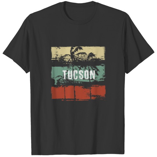 Tucson Arizonna Artistic Vacation Souvenir Abstract T Shirts