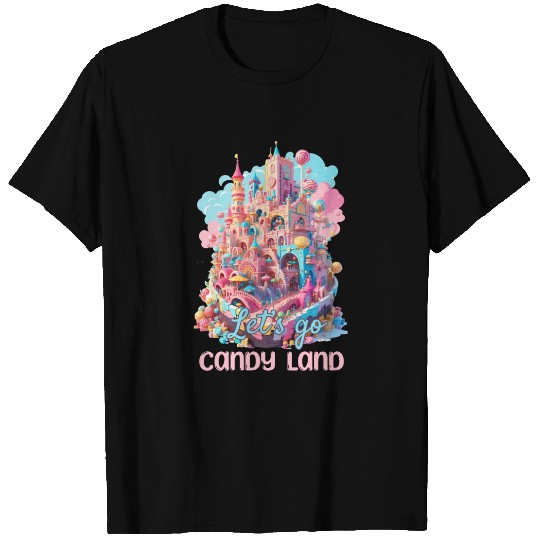 Let's Go Candy Land Graphic T Shirts