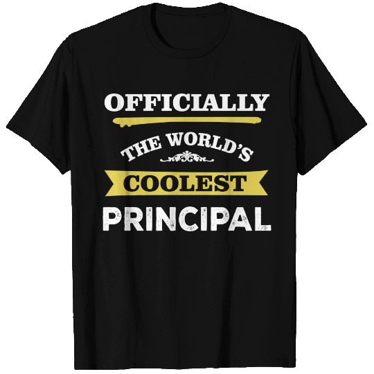 The World's Coolest Principal T Shirts