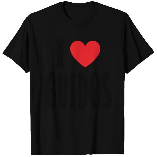 I Heart My Italian Wife I Love Guidos T Shirts