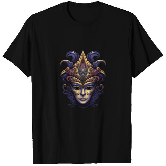 Mardi Gras Mask Carnival Party Mardi Gras Parade T Shirts