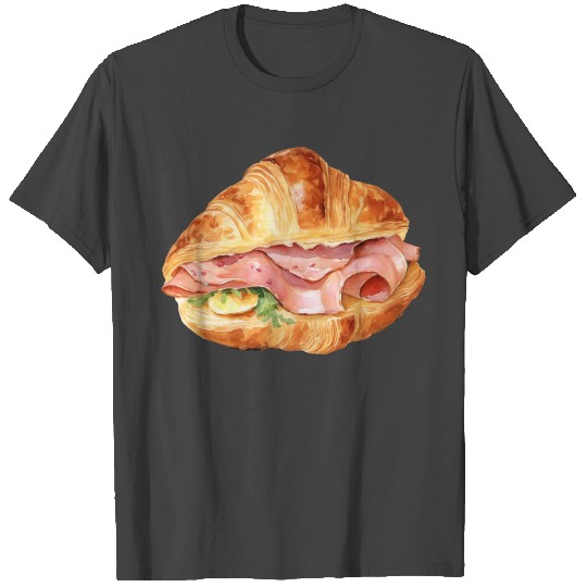 Smoked Ham Croissant T Shirts