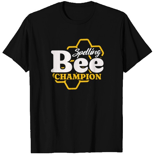 Spelling Bee Champion Spelling Competition T Shirts