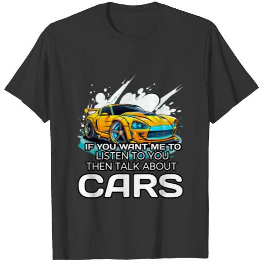 Car Lovers - Automobile Yellow Gold - Sports Cars T Shirts