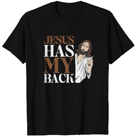 Jesus Has My Back 17 T Shirts