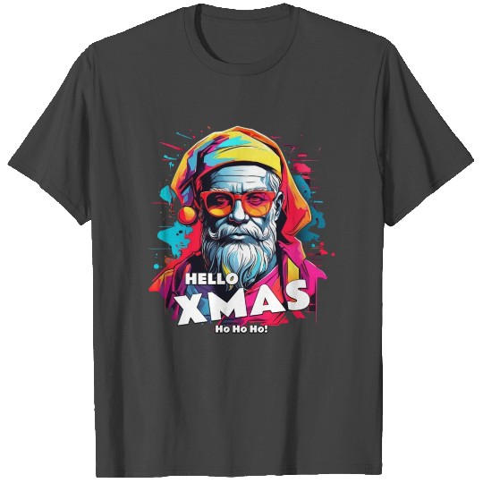 Hello Xmas | Joyful Hues of Christmas T Shirts