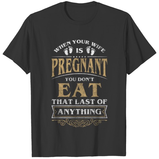 Pregnant Mother Parents Baby Feet T Shirts