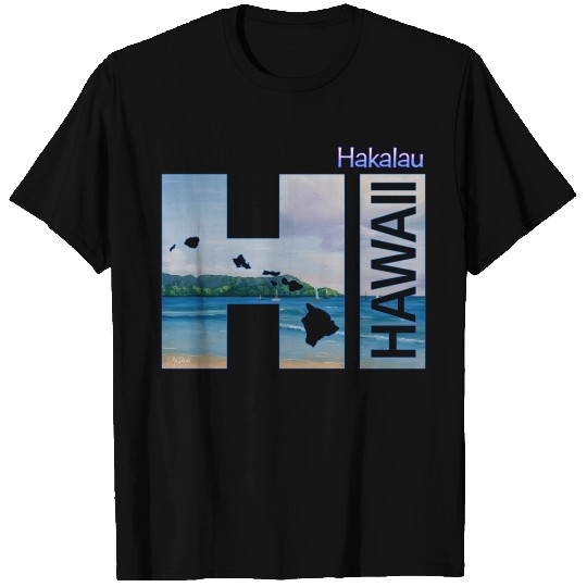 017916 Hakalau Hi Hawaii Aloha State Vacation T Shirts