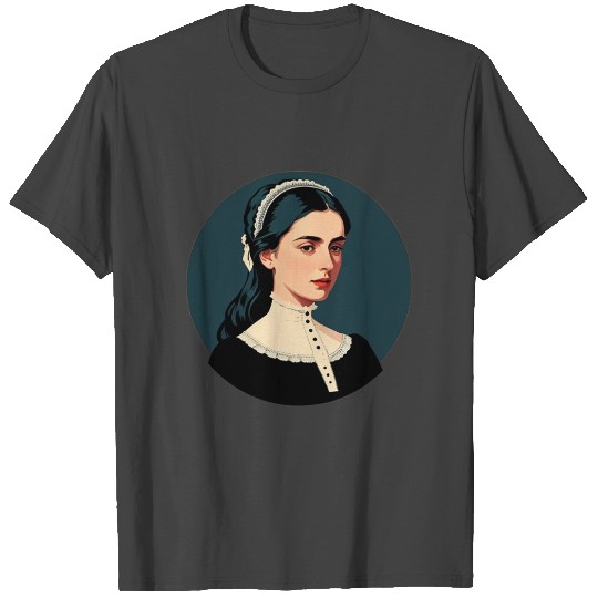 Young Maiden Maid from the 1900s T Shirts