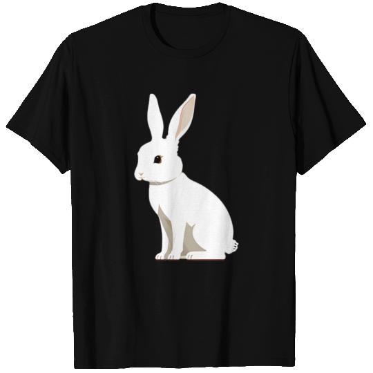 Adorable Little White Easter Bunny Rabbit T Shirts