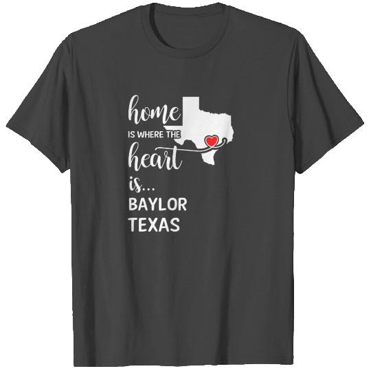 Baylor County Texas Is Where My Heart Is Gift T Shirts