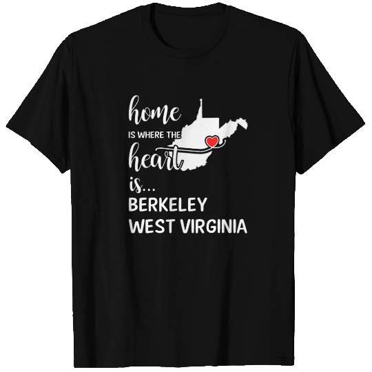 Berkeley County West Virginia Is Where My Heart Is T Shirts
