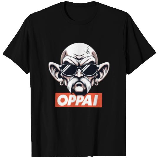 Edgy Oppai old guy T Shirts
