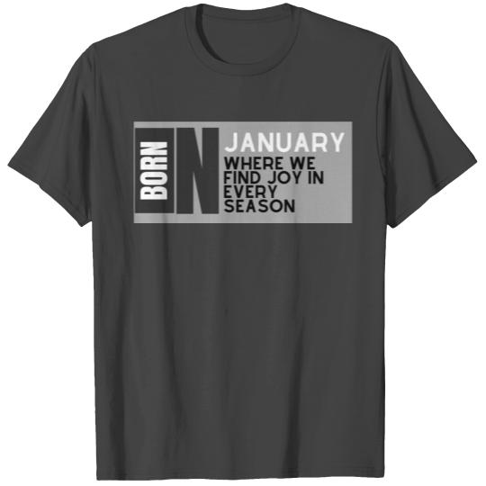 Joyful January T Shirts