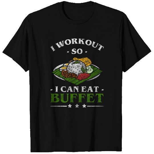 Buffet Delicious Hotel Glutton T Shirts