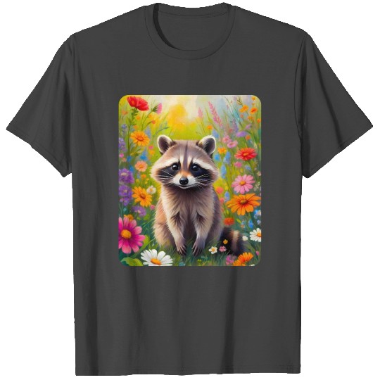Raccoon | Fun Animal Designs for Animal Lovers T Shirts