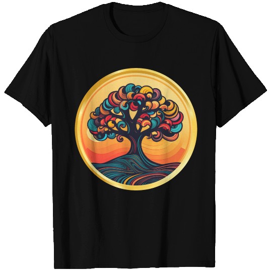 Fall Color Tree T Shirts