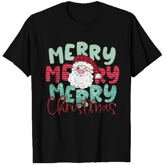 Merry Merry Merry Christmas T Shirts