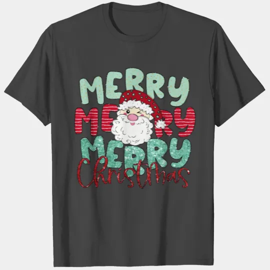 Merry Merry Merry Christmas T Shirts