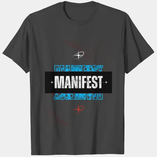 Meditate and manifest T Shirts