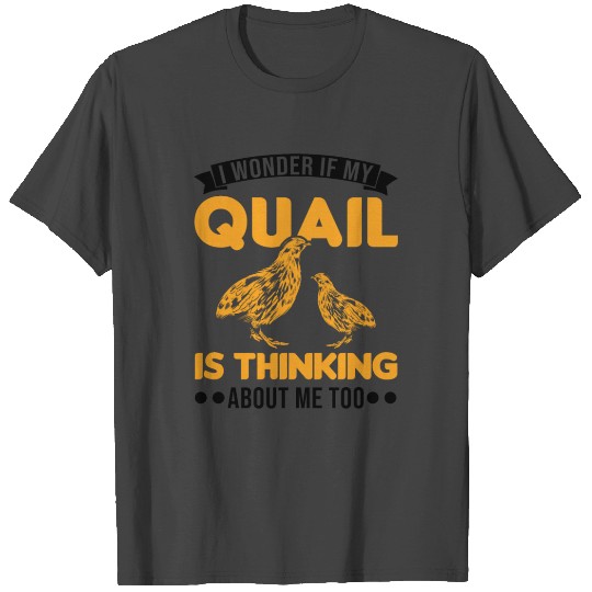 Warning Quail Breeding Breeders T Shirts