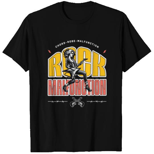 Rock Malfunction - When Guitars Go Rogue T Shirts