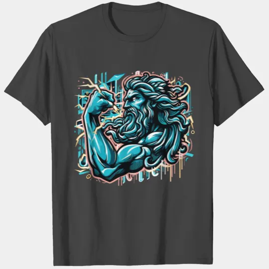 Zeus Lightning King T Shirts