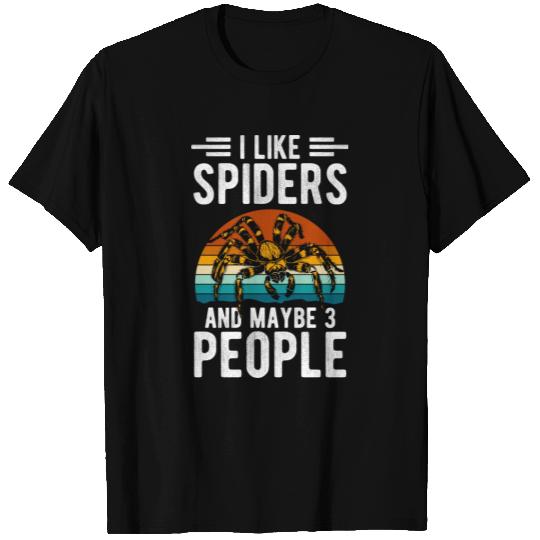 Spiders Crawling Black Widow T Shirts