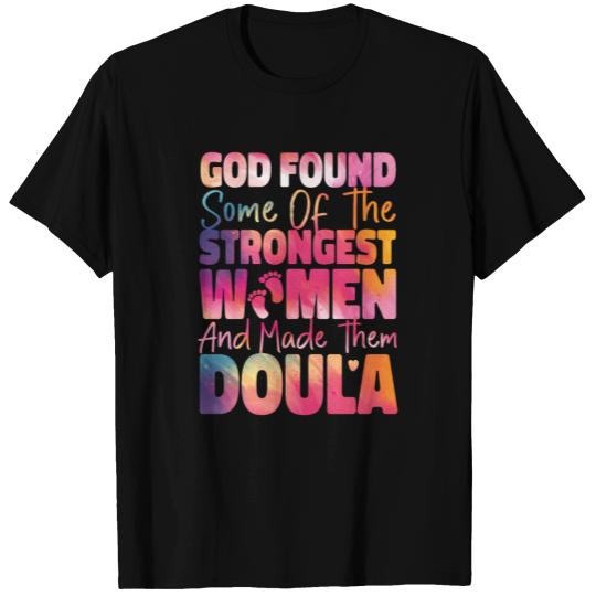 Doula Birth Worker Rainbow God T Shirts
